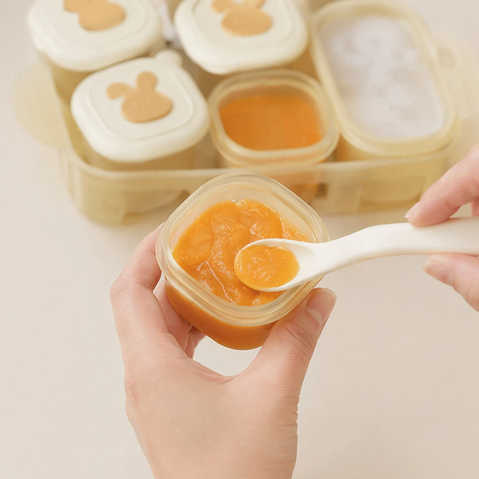 Caixa de Alimentos Complementa - Baby Food Tray avaliação e preço