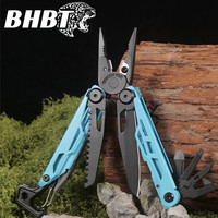 BHBT 2024 New EDC Multitool Folding Multi functional Tool Pliers Portable Camping Survival Tool Outdoor Equipment 7 Colors