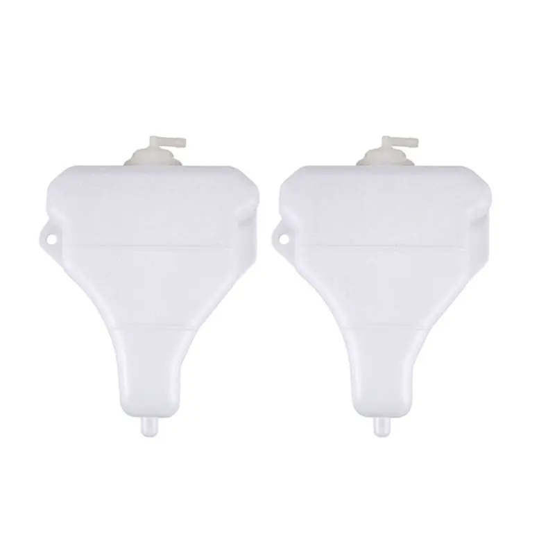 2X Radiator Coolant Overflow Expansion Tank Bottle 19101RAAA00 For 03-07 Honda Accord 2.4L-L94A