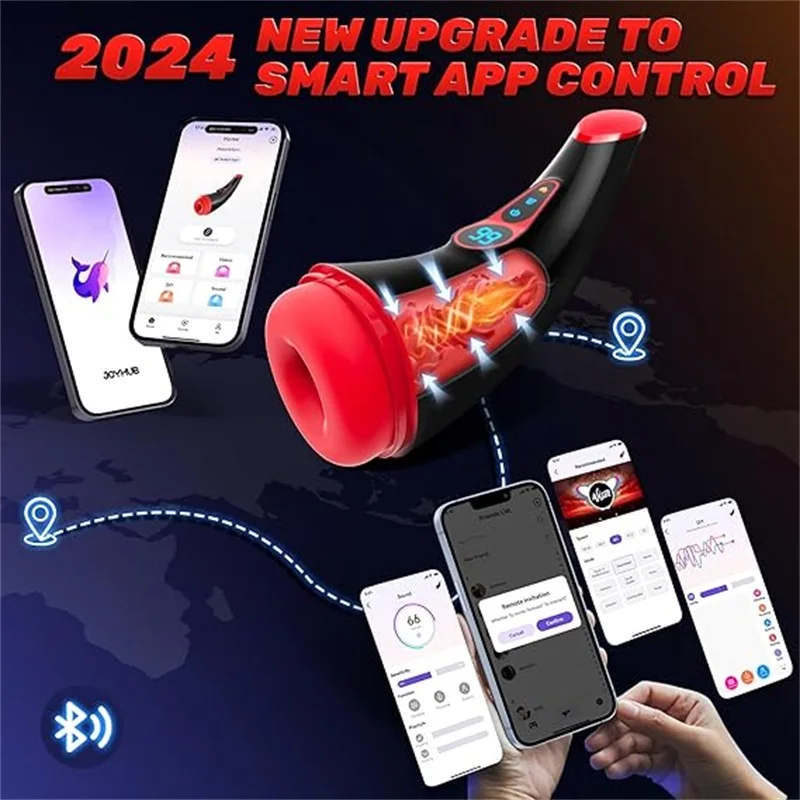 Automatic Sucking Heating Vibrating Male Masturbator Cup Sex Toy for Men Penis Pump Male Masturbators Masturbation Tools 18+ view 6