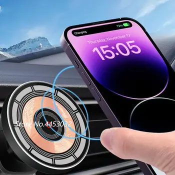適用於奧迪A3 8V 2014-2020款的15W車用無線充電器手機支架可旋轉磁吸支架快速充電配件 10 最佳銷售 奧迪A3 8V手機支架 - №8