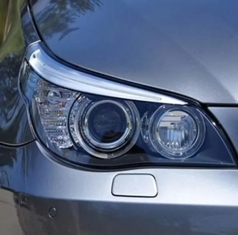 

LED Headlight Assembly for BMW 5 Series E60 523 520 525 528 530 535 Angel Eye DRL Daytime Running Light Turn Signal