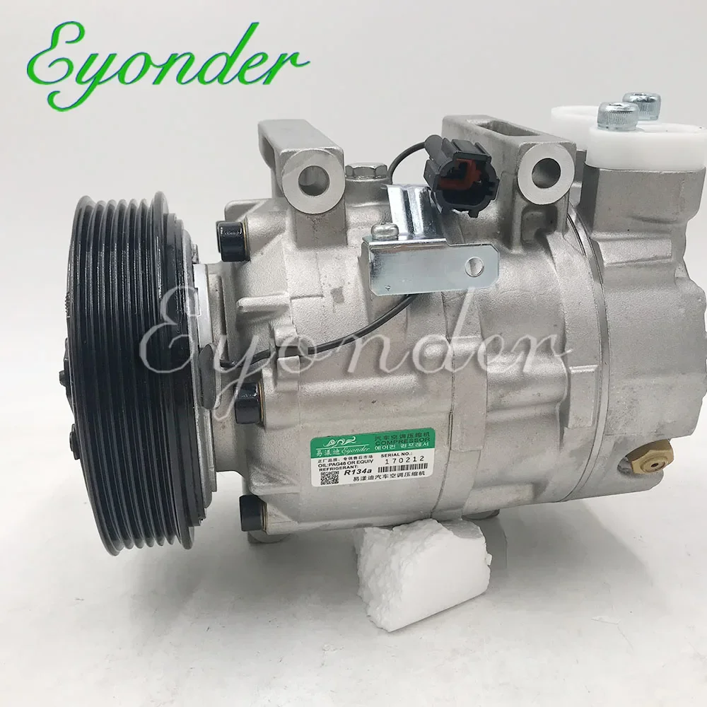 A/C AC Air Conditioning Compressor Cooling Pump CWV618 for Nissan X-TRAIL T30 2.0 2.5 QR20DE 2001-2007 92600AU000 92600AU01A