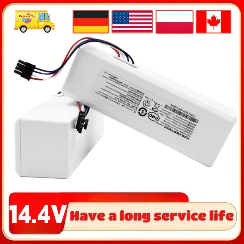 

100% Original Robot Battery 1C P1904-4S1P-MM for Xiaomi Mijia Mi Vacuum Cleaner Sweeping Mopping Robot Replacement Battery G1