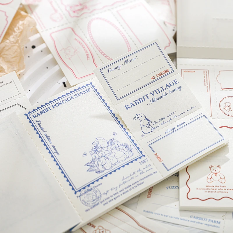 Journal GO 30 Stück Handwerk Vintage Scrapbooking Papier Retro Kunst Junk Journal Dekor DIY Material Papier Schule Büro Briefpapier