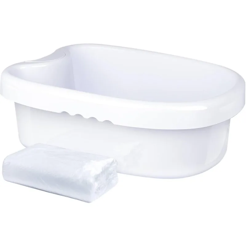 Ionic Foot Bath Tub Basin for Ioni and Foot Massage Tube for Foot Bath, Soak, or Detox with 100 Liners