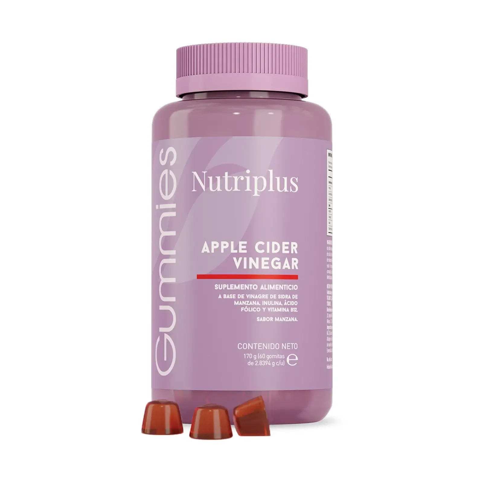 Nutriplus gomitas de vinagre de manzana farmasi