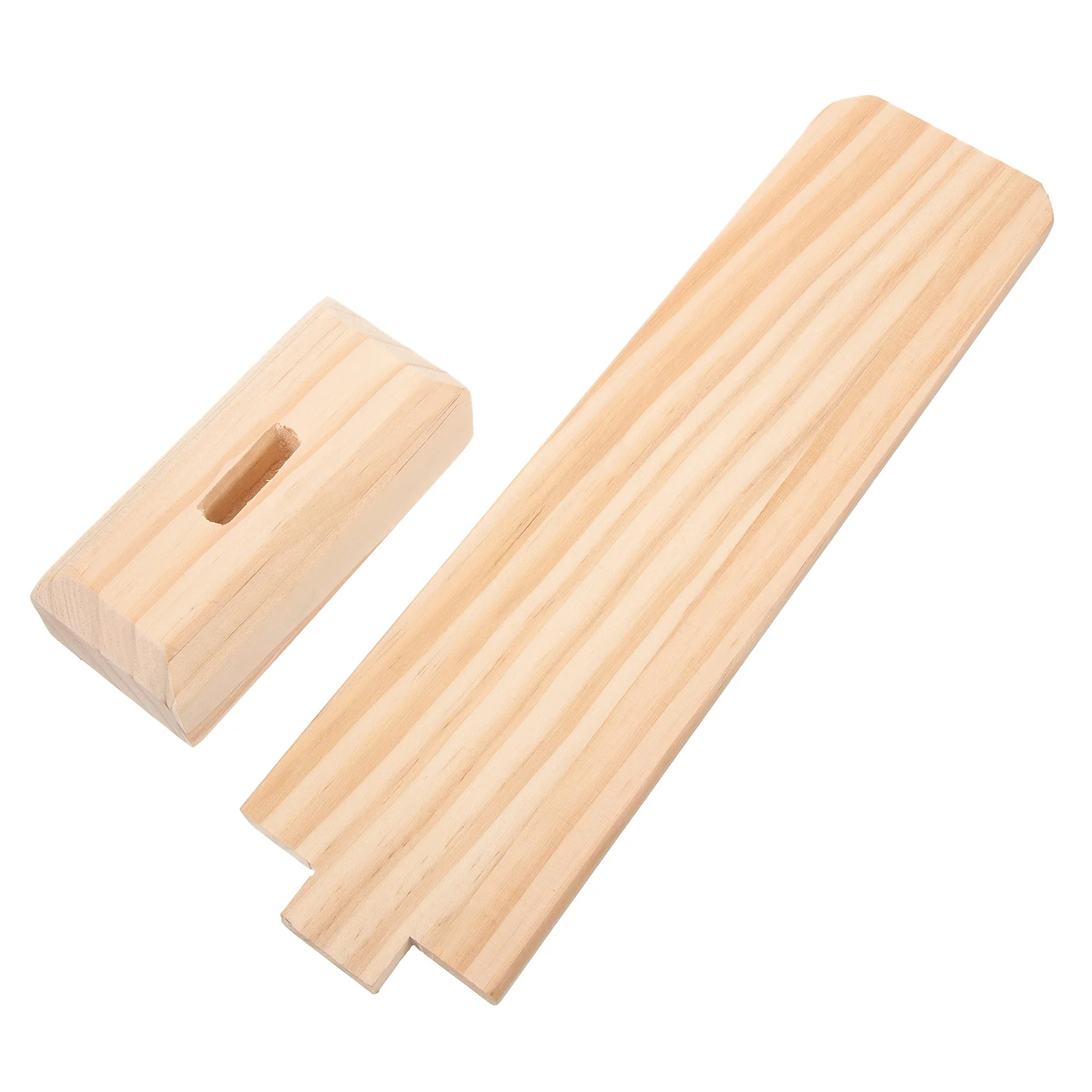 

Wooden Temple Tablet Memorial Offering Blank Plate for Church Ceremony Worship Ancestral Sacrificial Ritual Decor Shrine Supply