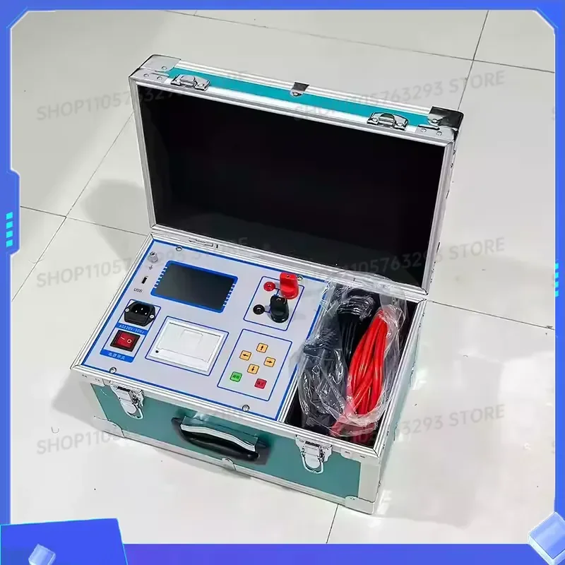 for 100A 200A Loop Contact Resistance Test Set Portable AC220V LCD Display Screen Micro Ohmmeter Insulation Resistance Loop
