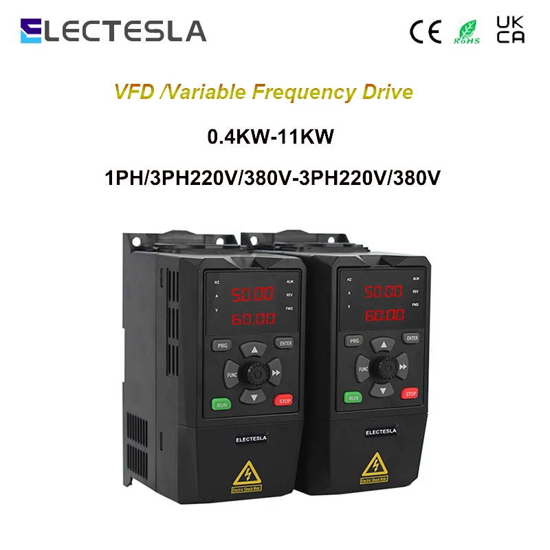 

AC Drive VFD RS485 220V input 1hp 2hp 3hp 0.4-3kw Converter for Motor Speed Control Inverter Variable Frequency