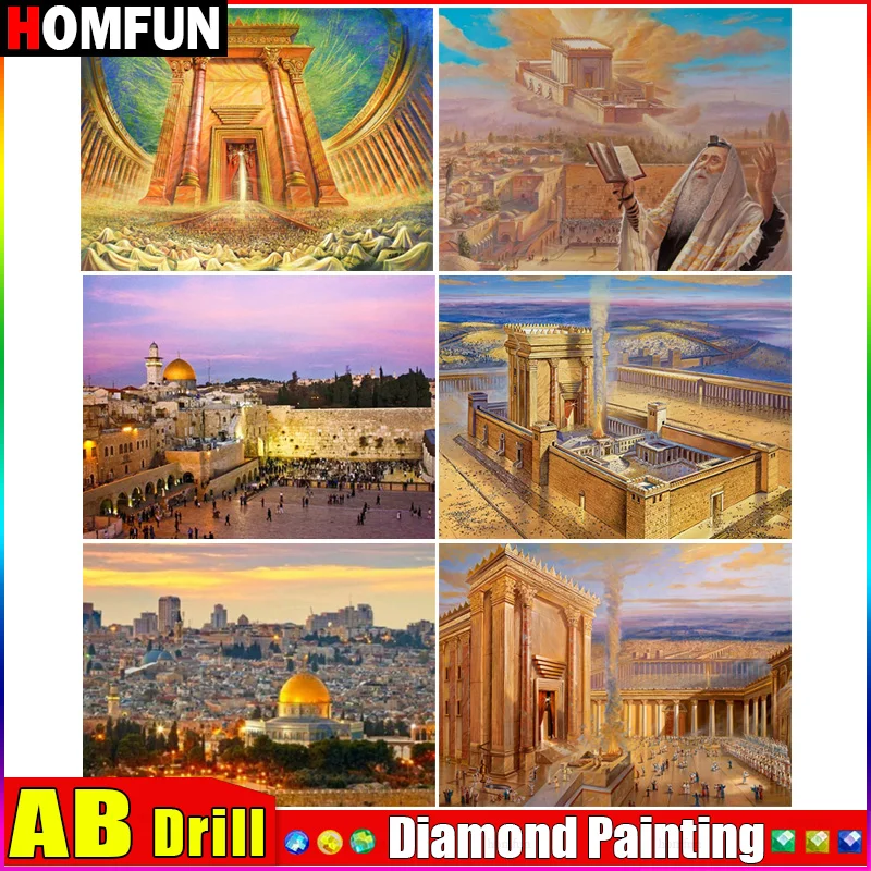 HOMFUN AB Diamond Painting 