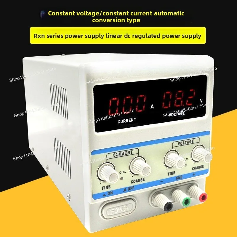 RXN-302D/303D/305D DC regulated power supply - 30V 2A/3A/5A, including output cable