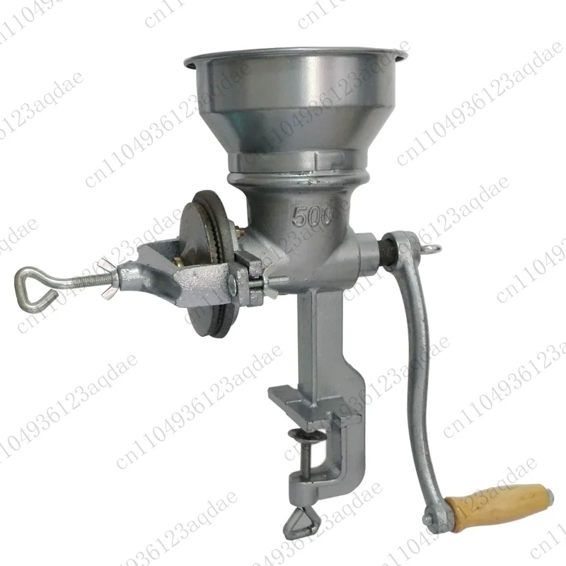 Manual Hand Home Large Walnut Peanut Corn Flour Mill Tinned Iron Mill Grain Grinder Herbs  Machine Spice 500g
