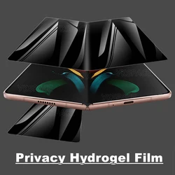 Anti-Spy Peeping Privacy Hydrogel Film For Samsung Galaxy Z Fold 2 3 4 5 6 SE 7 W23 W24 W25 Soft External Inner Screen Protector