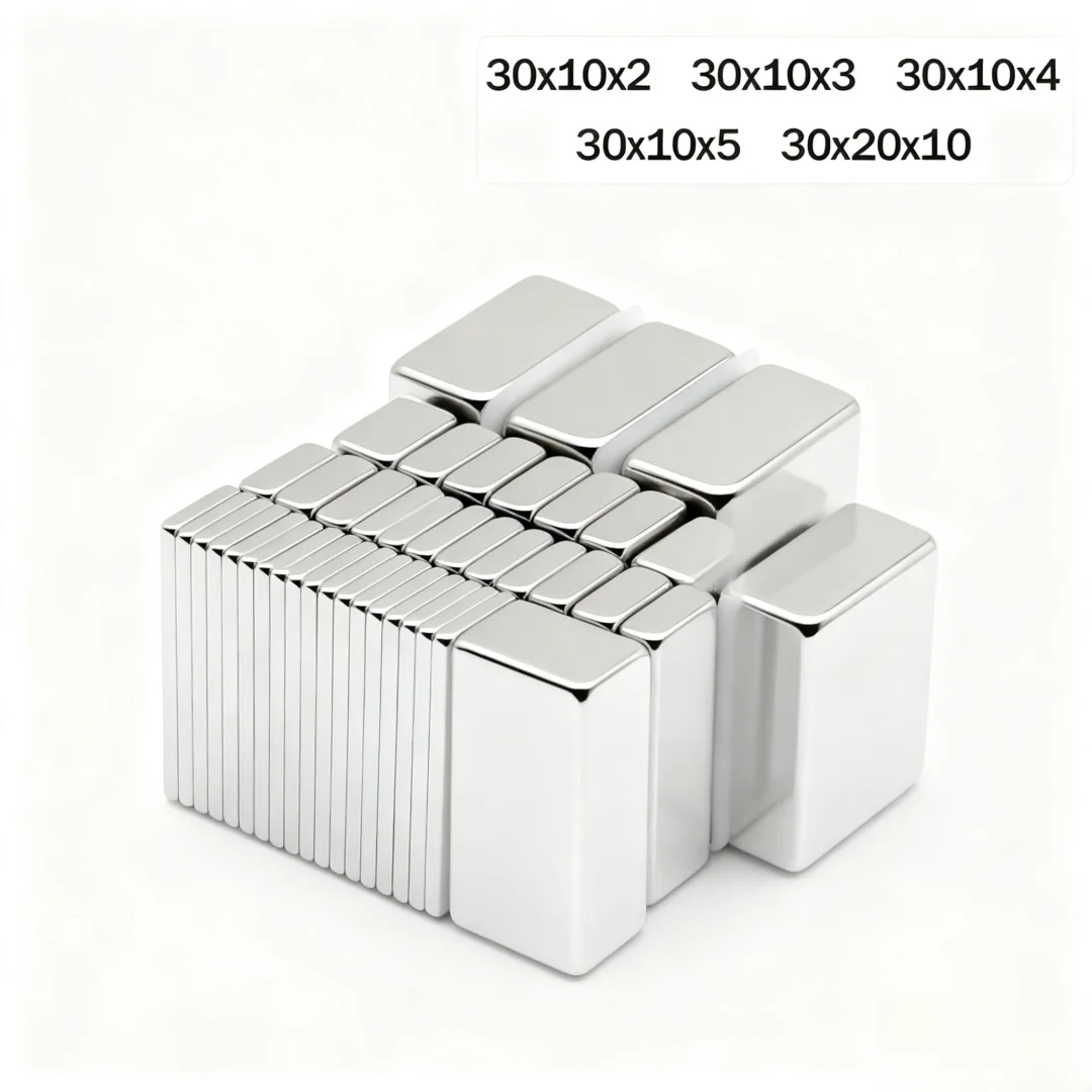 Super Strong Magnet N35 block Magnetic NdFeB Powerful Neodymium Magnet imanes Refrigerator Magnets 30x10x4 30x20x10