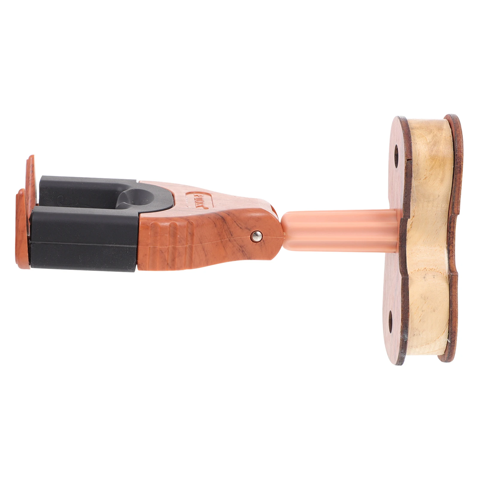 

Automatic Lock Hook for Violin Ukulele Solid Wood Wall Mount Instrument Holder ABS Material Durable Long Lasting Use High Load
