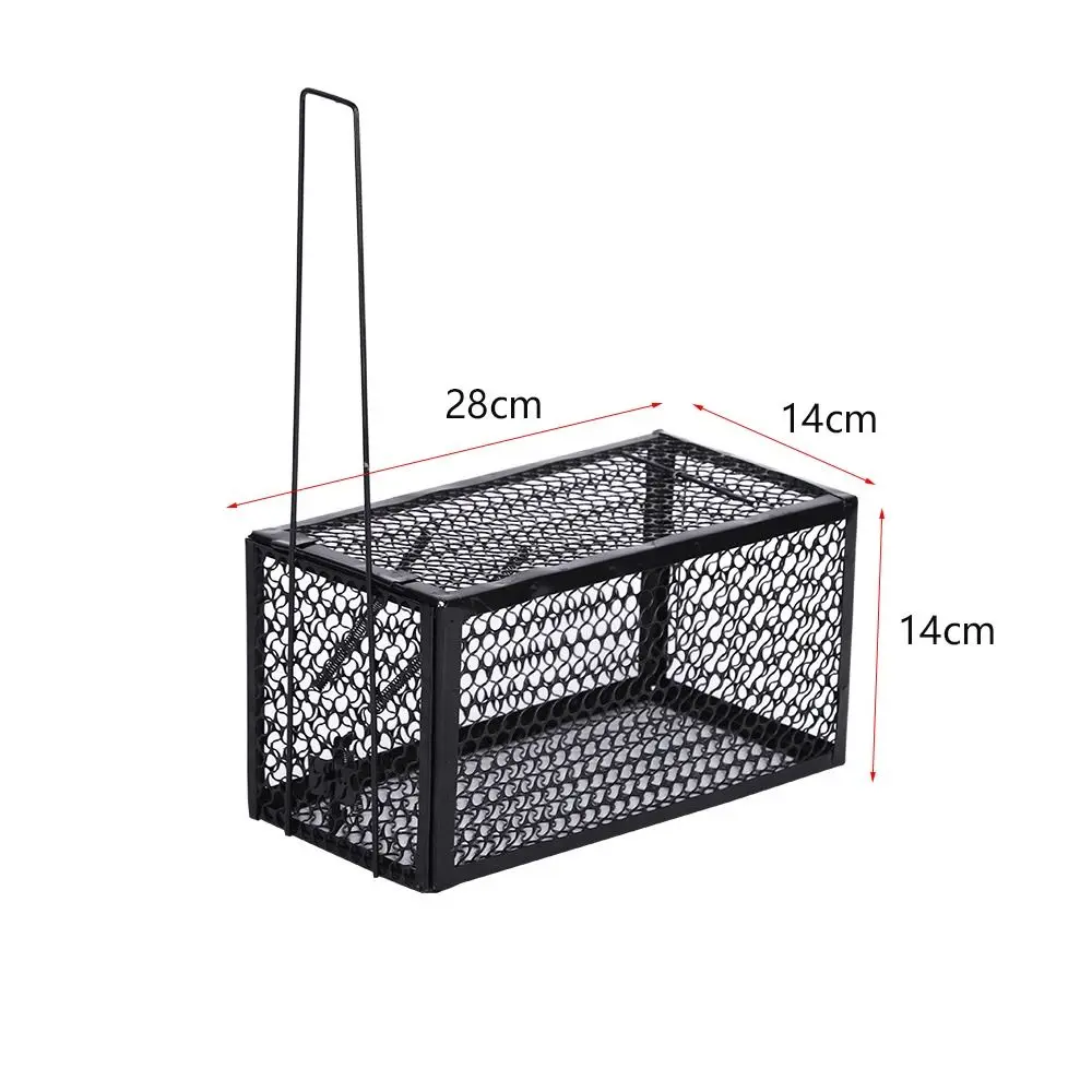 

Useful Household Pout Rat Implement Animal Control Reusable Rodents Trap Mice Trap Cage Mouse Catcher Self-locking Mousetrap