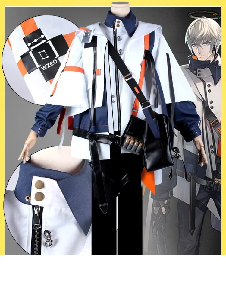 Anime! Arknights Executor Sectator Ufficiale di gioco Bello costume cosplay uniforme gotico Abito di Halloween per uomo