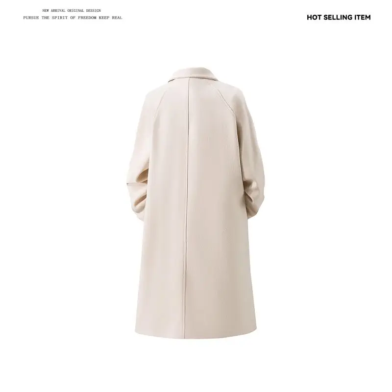 

Шерстяные пальто из смесовой ткани, зимние, винтажные, белые, 2026, мужские, для работы, офиса, профессиональные, деловые, корпоративные, коммерческие, промышленные, красивые