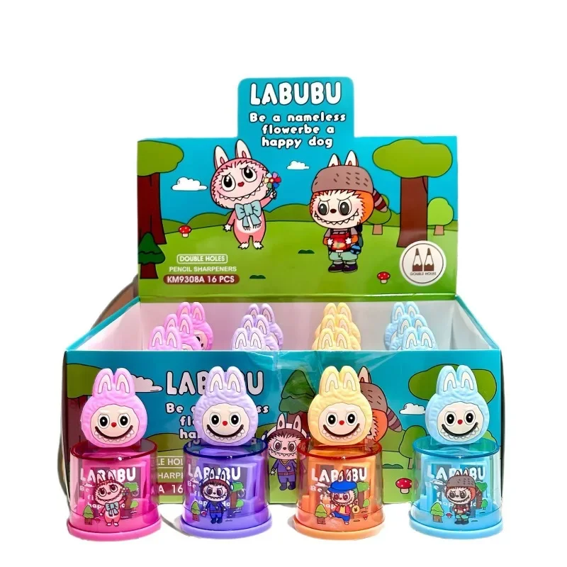 5/10/16pcs Random Color Rabbit Doll Pencil Sharpener Cartoon Cute Student Pencil Sharpener Tool Stationery Learning Supplies