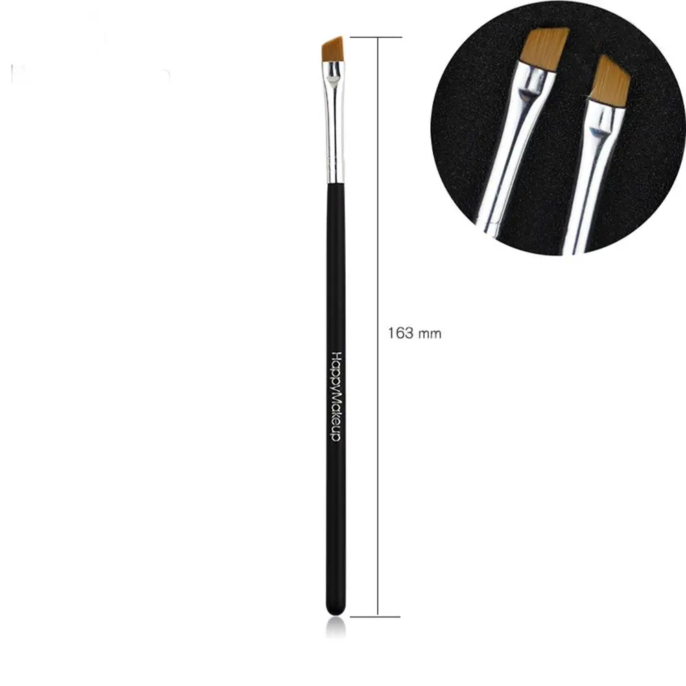 Hochwertige Holz Kabuki Gesicht Nasen bürsten profession elle kosmetische Pinsel Make-up Pinsel Augenbrauen Eyeliner Pinsel Lidschatten pinsel