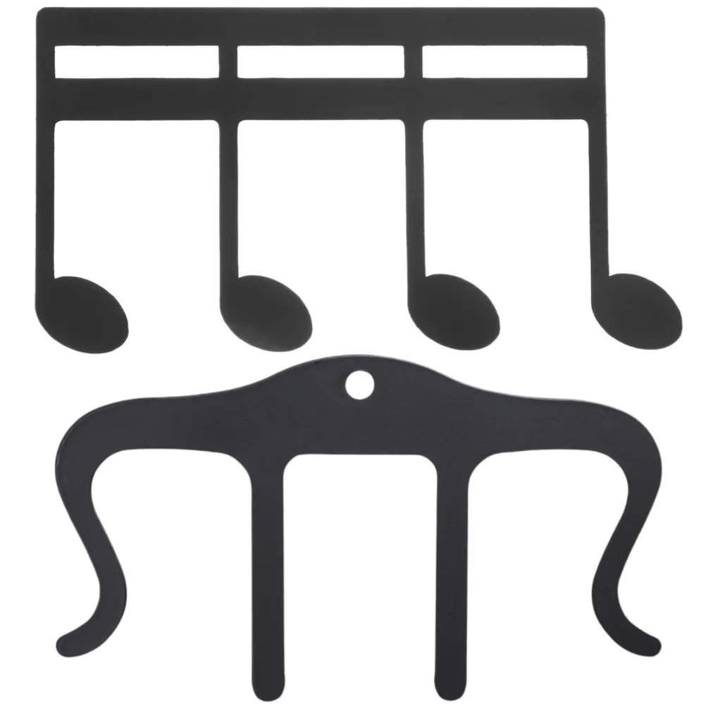 

2 Pcs M-type Spectral Clip Page Fixing Book Holder Clips Metal Music Clamp for Holding Open Pages