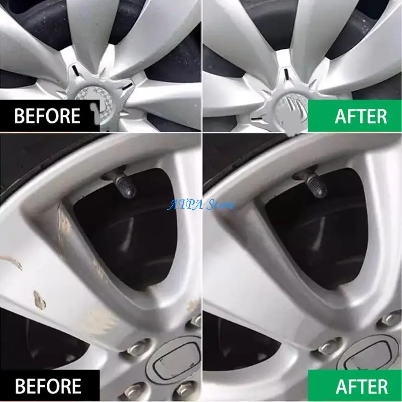 

U13C Professional Metal Polishing Paste for Wheel Hub Scratch Repair & Renovations