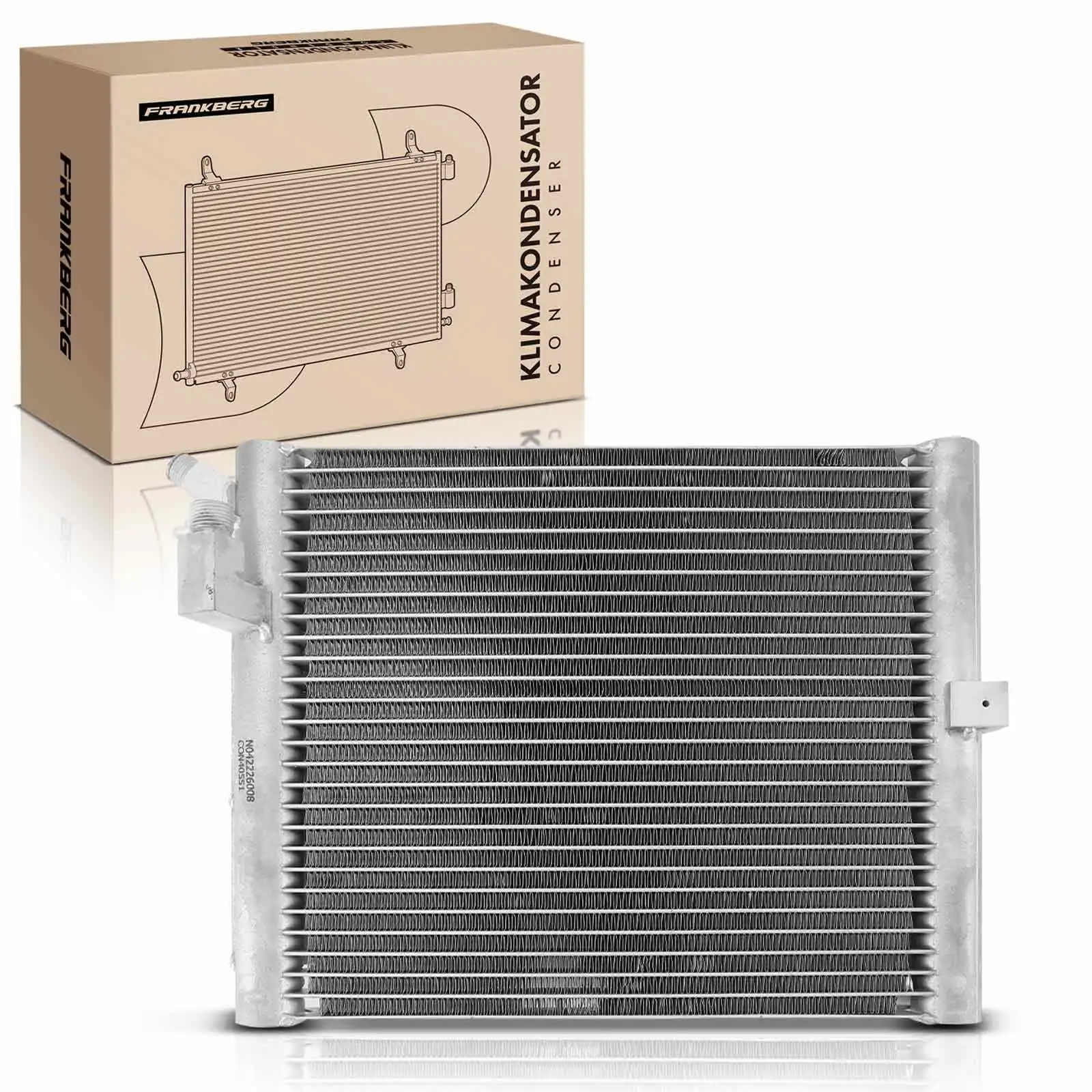 Frankberg 1x condensator airco voor Porsche 911 Cabriolet 993 Targa 964 3.3L 3.6L 3.8L 99357301102 96457301103 99357301101