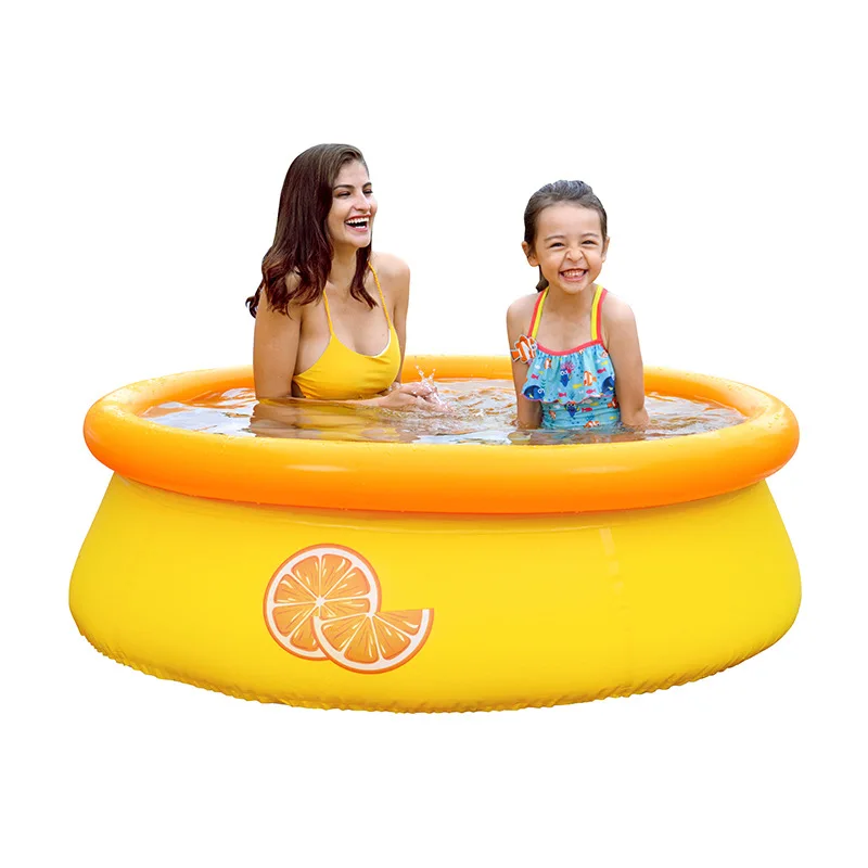 Round Inflatable Frame Pool Durable PVC Support Foldable Portable Outdoor Backyard Kids Family Quick Setup Summer Hot Tub view 4