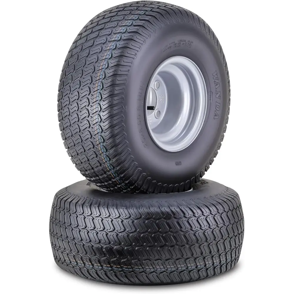 

Набор из 2 шт., 20X8-8, 4-слойные шины для трактора для газонокосилки, 4 наконечника, 4 шт., серебряные колеса