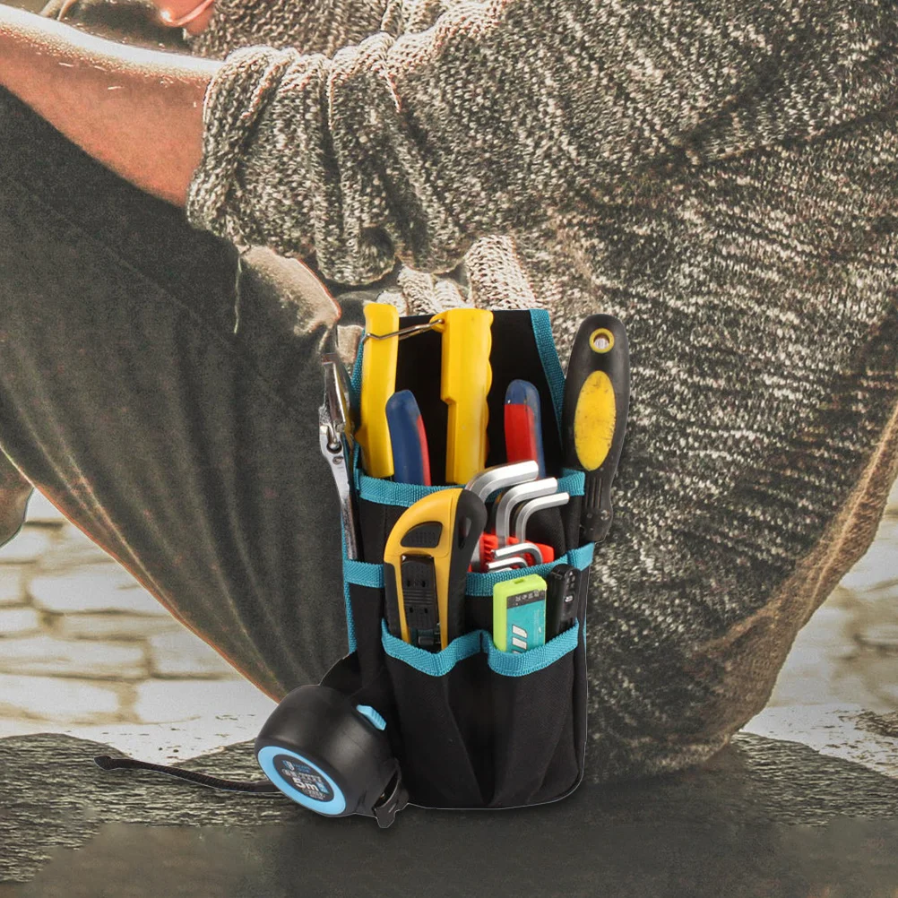 

Convenient Time-Saving Tool Belt Pouch for Workshops and Technicians Durable Multi-Pocket Waist Organizer for Men Women