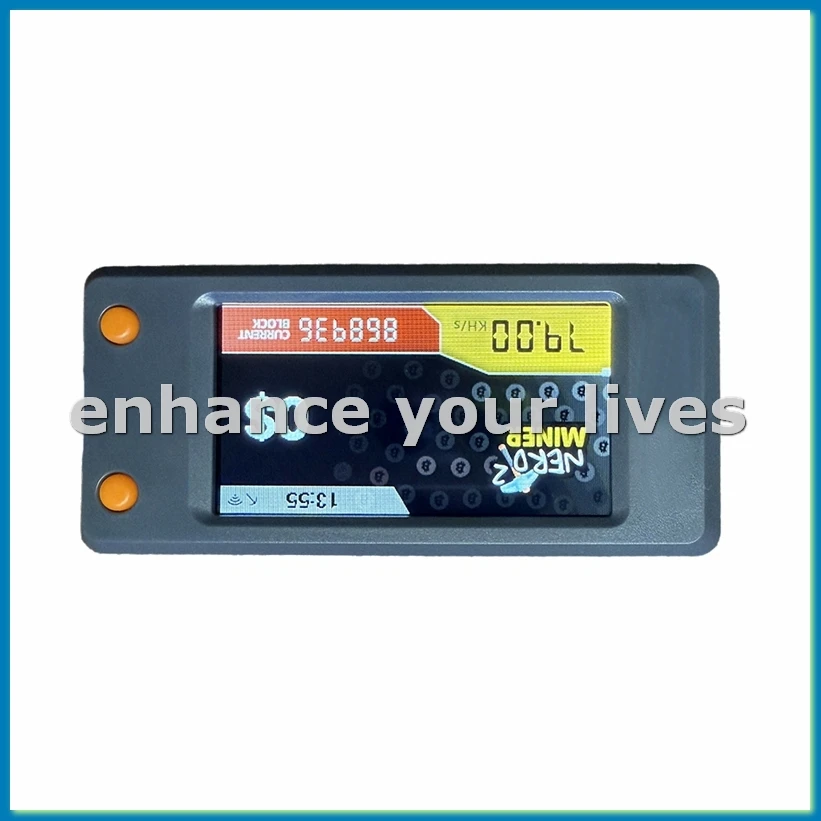 

Nerdminer V2 Bitcoin Solo Lottery Miner 77KH/S с ЖК-дисплеем BTC Miner ASIC Mining Silent Miner-A23U