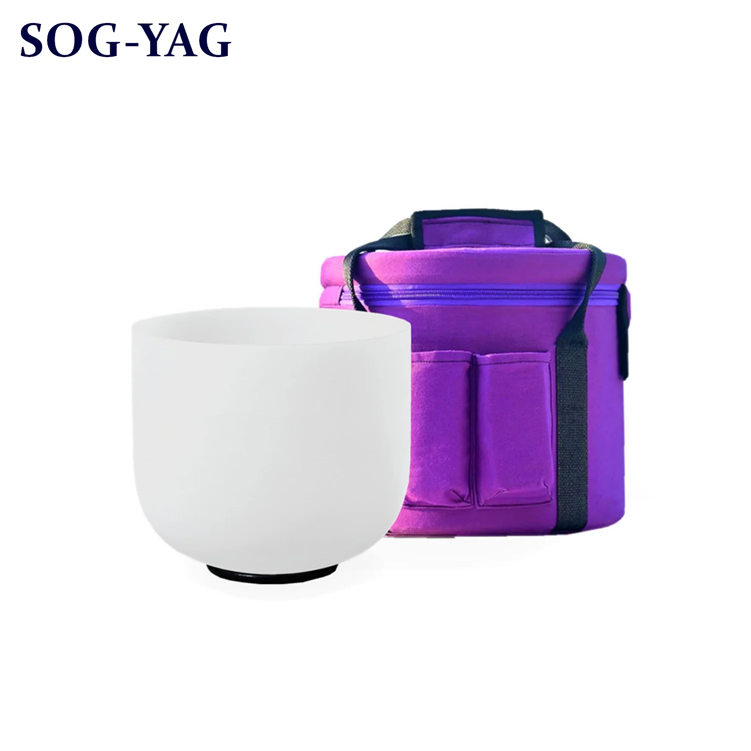 

SOG-YAG 432hz 6 Inch B Perfect Pitch Crystal Singing Bowl With Carrying Bag