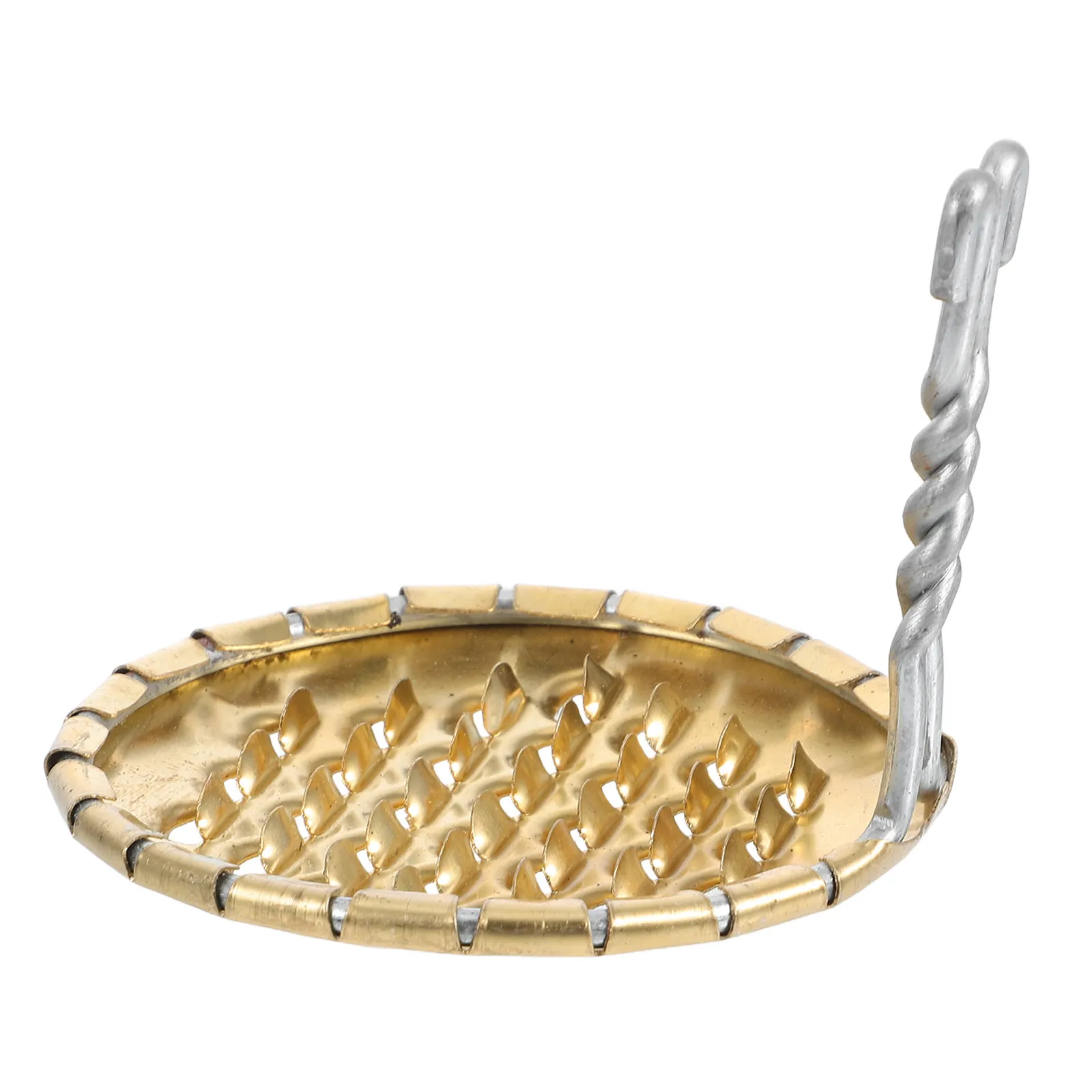 Premium Copper Jelly Scraper Multi-Functional Shredding Tool for Bean Jelly Cold Noodles Even Hole Distribution Safe Comfort