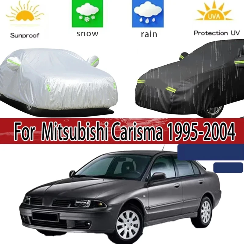 

For Mitsubishi Carisma 1995-2004 Full Car Covers Outdoor Sun Anti UV Rain Snow Dust Protection Oxford Cloth Accessories