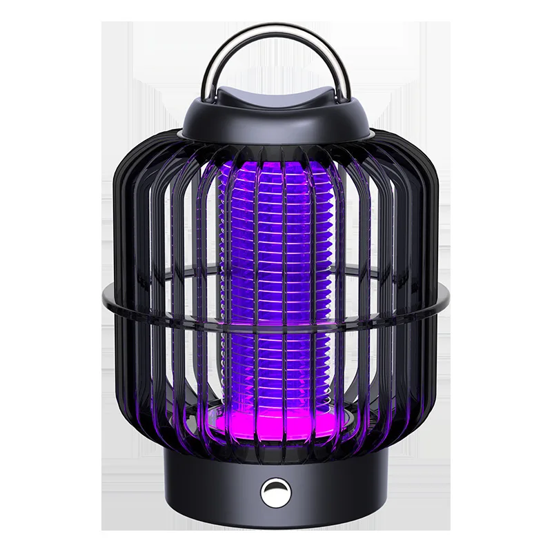 New Solar Mosquito Killer Lamp Outdoor Portable Camping USB Rechargeable Mosquito Repellent Trap Lamp Desktop Wall Mount