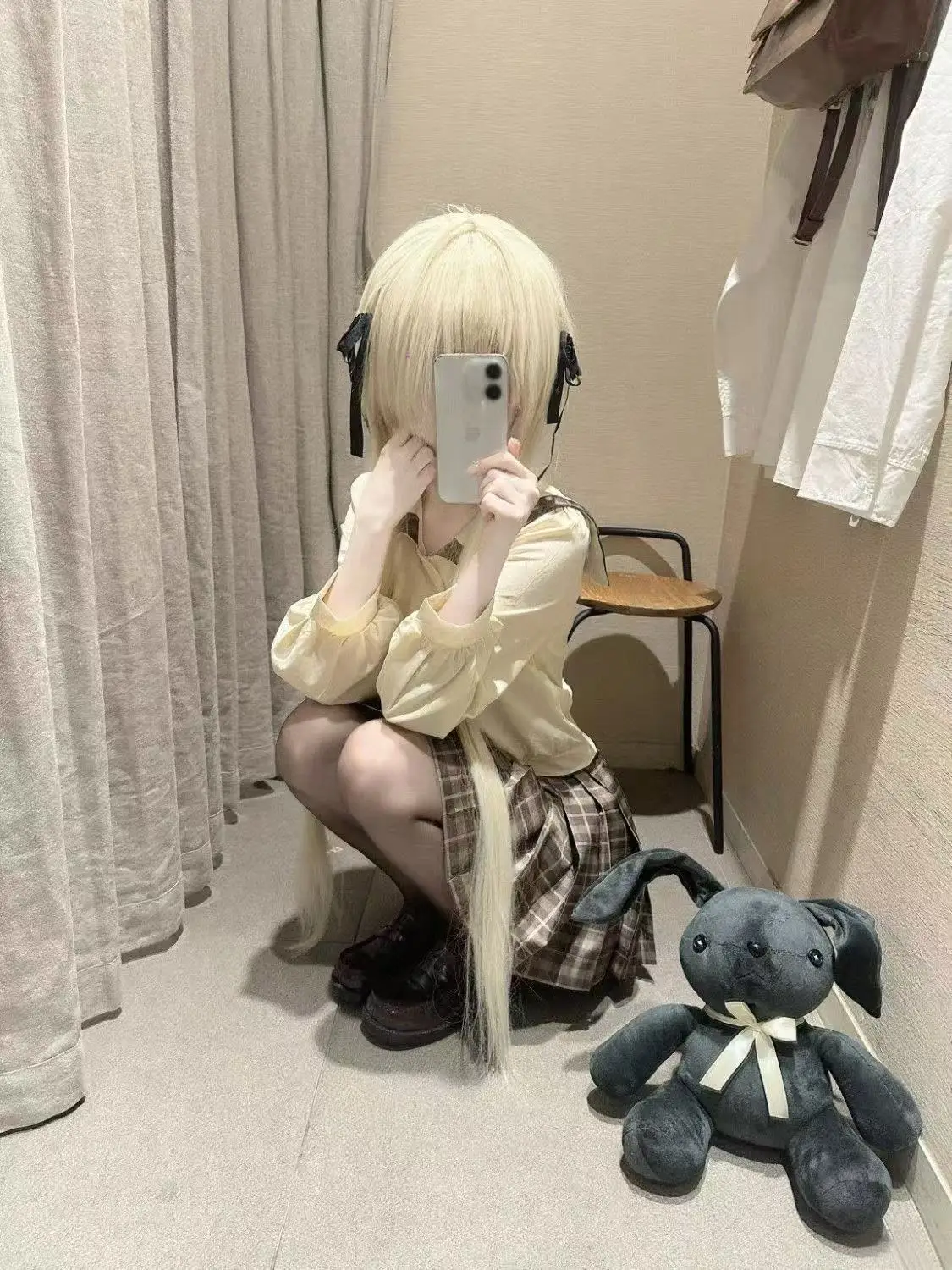 Disfraz de Kasugano Sora, uniforme de estudiante escolar, traje de marinero, conjunto de Cosplay adecuado para Halloween y Navidad