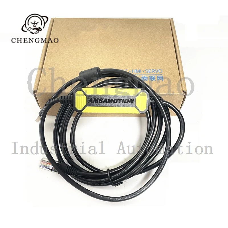 

New And Original AMSAMOTION Human Machine Programming Cable USB-ETH