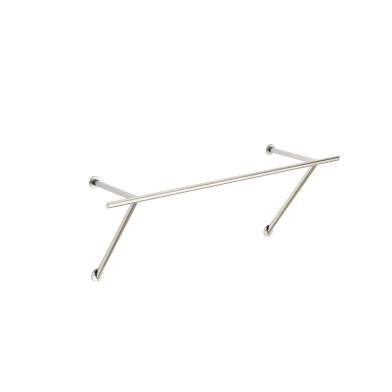 

Настенная витрина из нержавеющей стали Настенная вешалка для одежды Стабильная у стены Подвесная стойка