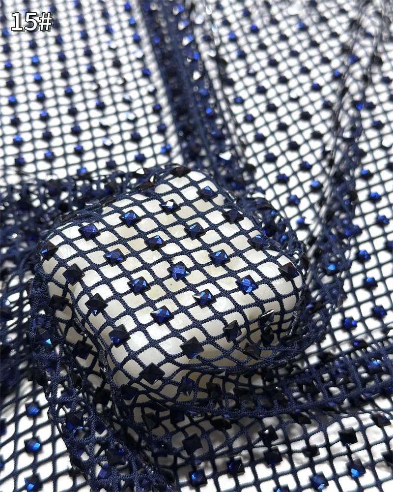 

African Sequins Pearls Lace Fabric 2025 High Quality French Heavy Beaded Tulle Lace Fabric Nigeria For Bridal Party Dress