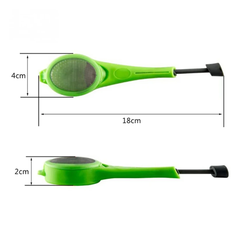 Tea Infuser Built-in plunger Healthy Intense Flavor Reusable Tea bag Plastic Tea&Coffee Strainer Measure Swirl Steep Stir&Press