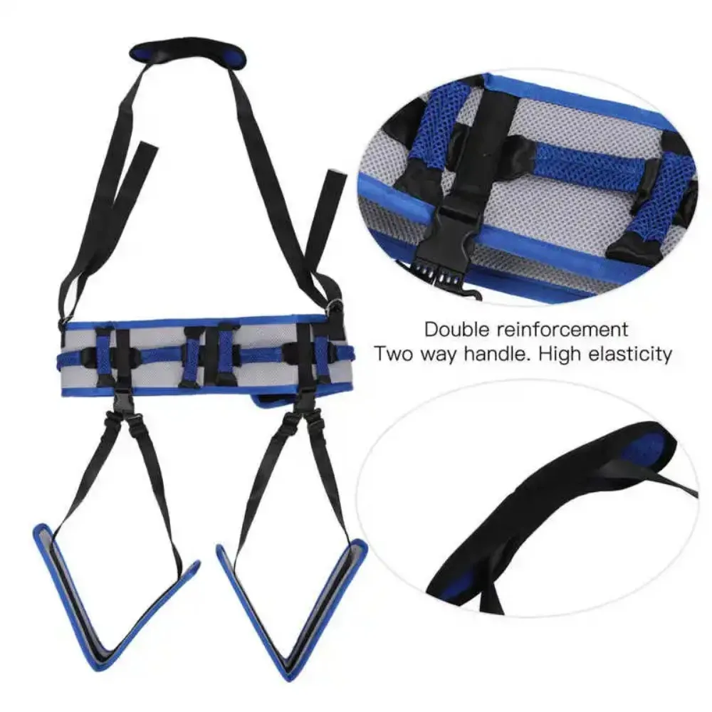 Medical Patient Transfer Sling Lift Sling Standing Aid Strap Moving Waist Strap Soft Walk Aid Elder Sling Transfer Nursing Belts