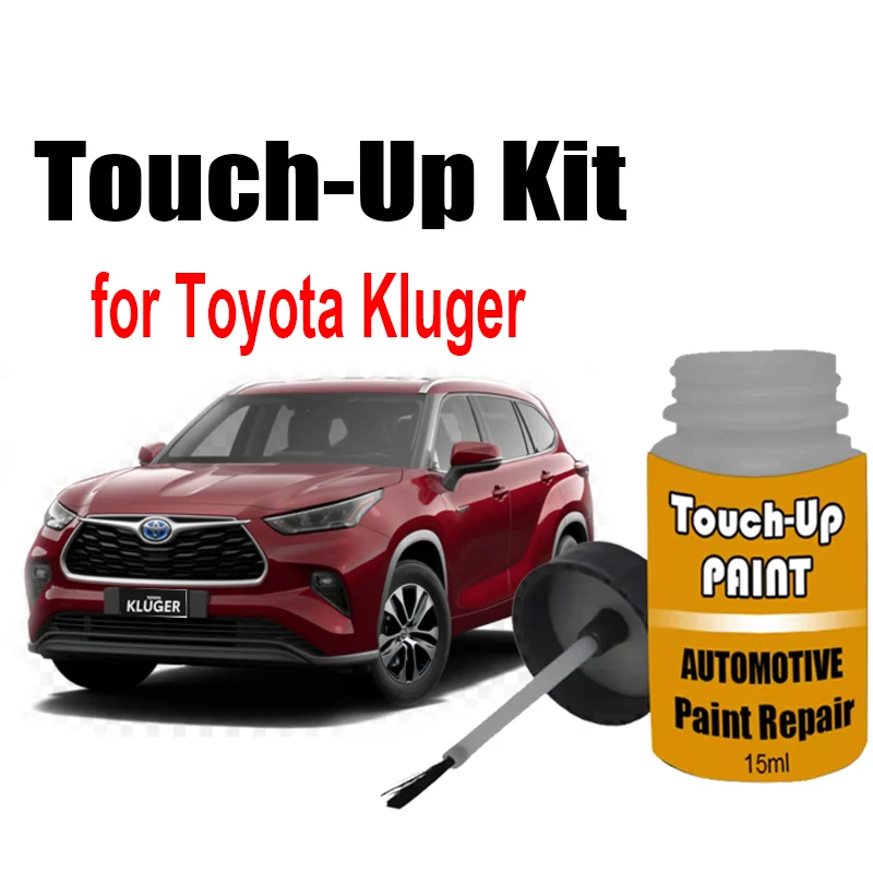 

Car Touch-Up Paint Kit (with brush) for Toyota Kluger Paint Scratch Remover Car Paint Care Accessories