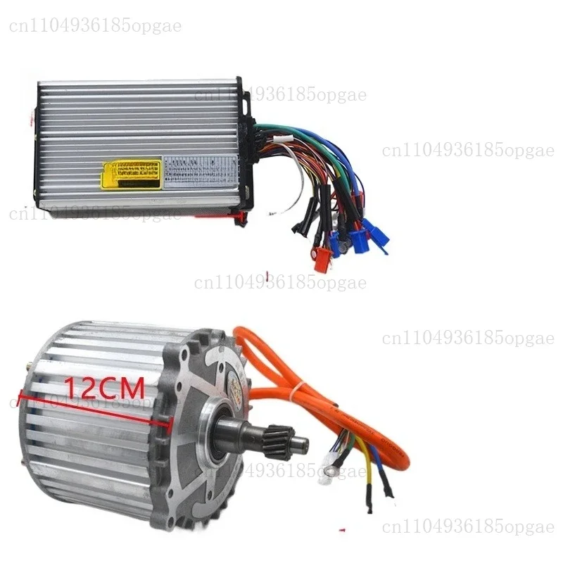 Electric Tricycle Motor, High-power Metal Magnetic Power, Sine Wave Vector, Four-wheel Vehicle, High-speed Controller New Energy