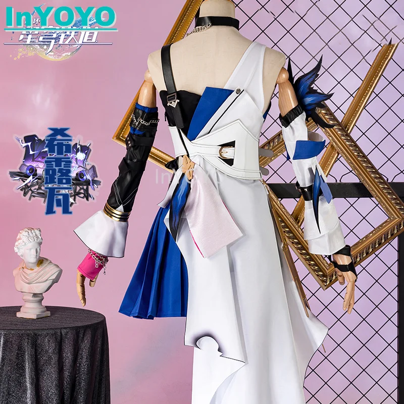 Inyoyo Serval Honkai: Star Rail Spiel Anzug Cosplay Kostüm schöne Uniform Kleid Rollenspiel Halloween Party Outfit Frauen XS-XXL neu