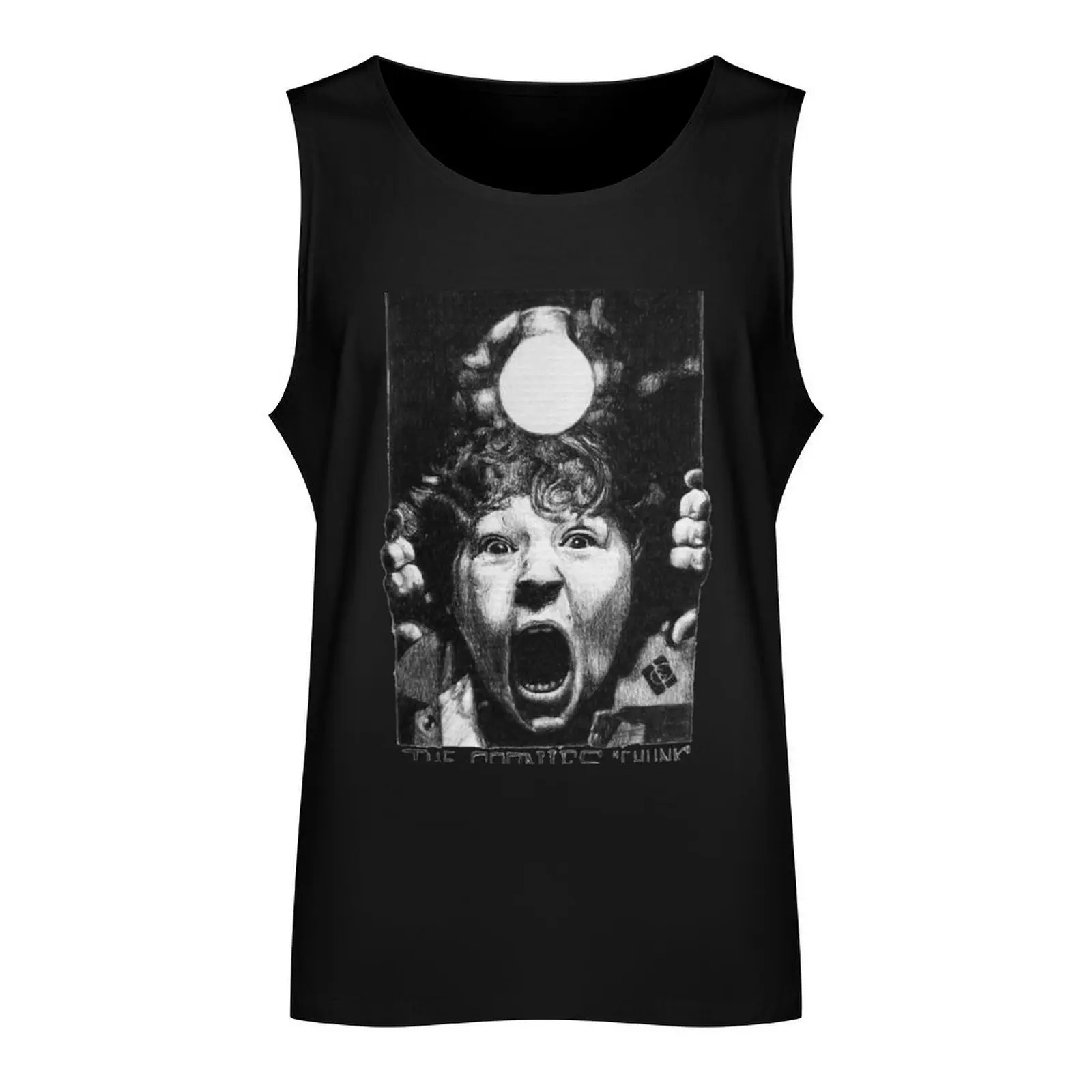 The Goonies - Chunk Tank Top T-shirt sports gym clothing men sleeveless shirts