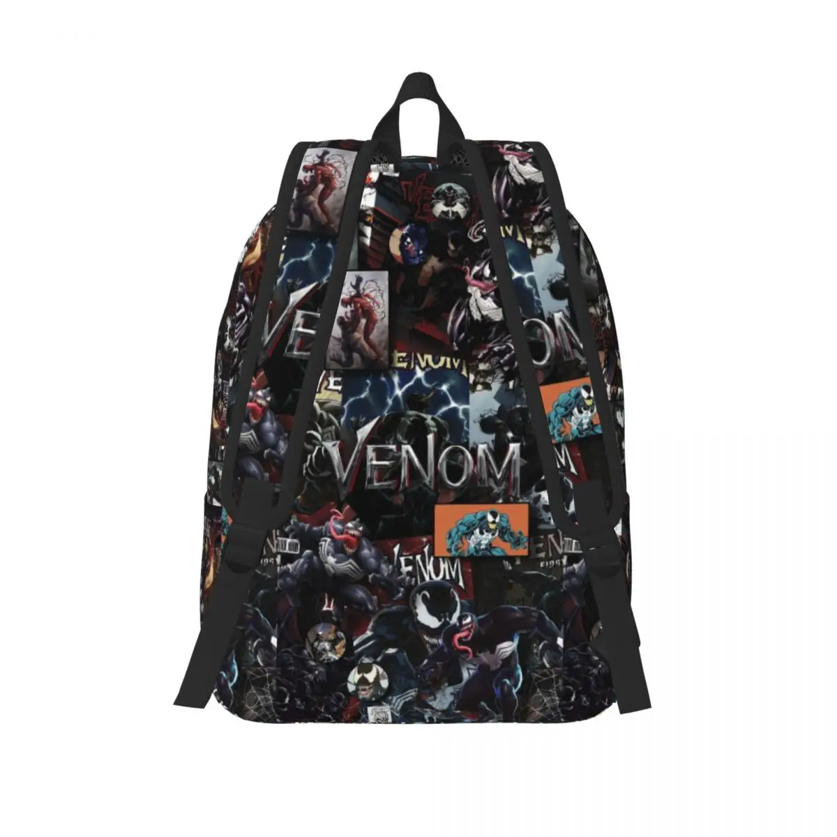 Custom Superhero Venom Laptop Backpack Men Women Casual Bookbag for College School Student Bag