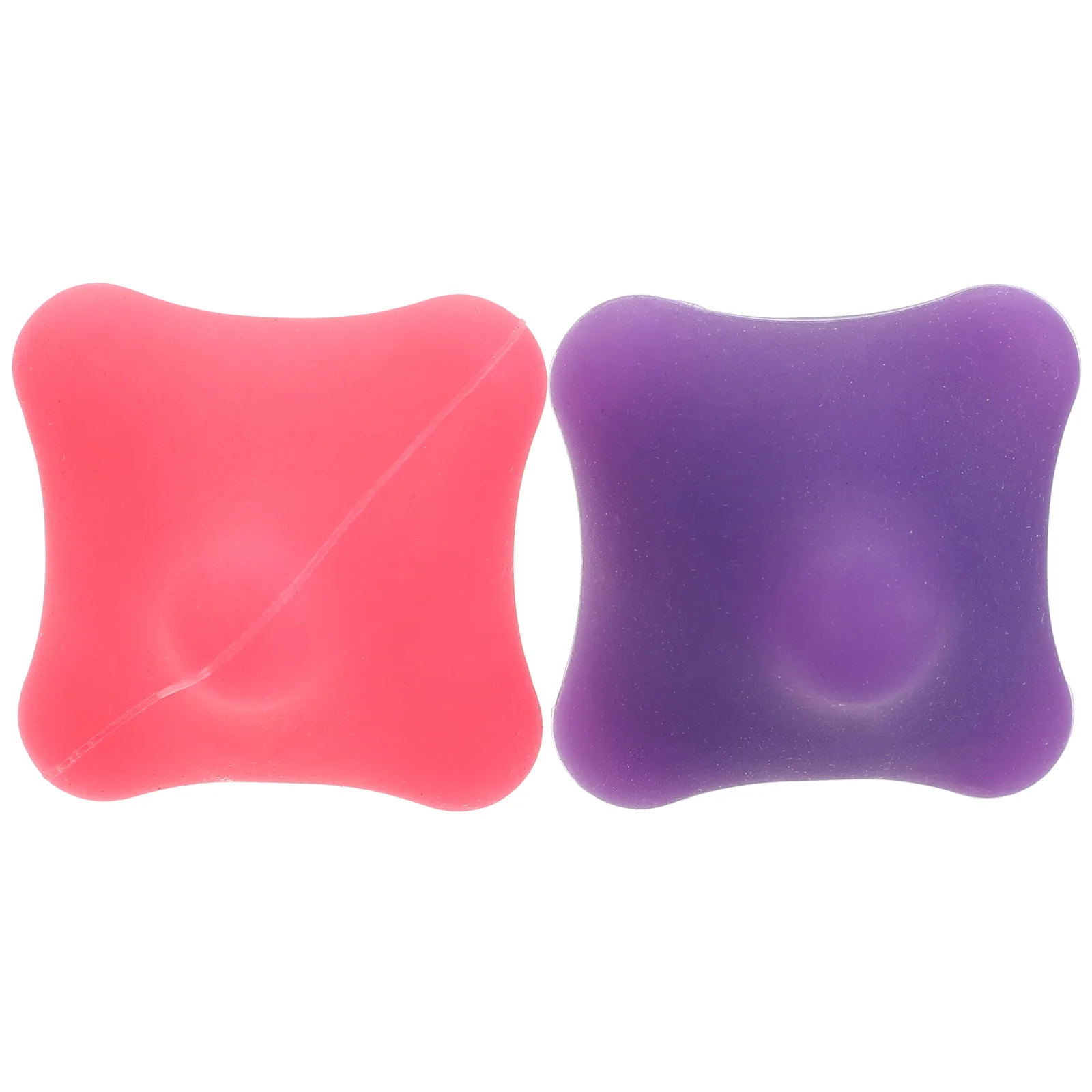 

2 pcs Hand Massage Ball Squeeze Balls for Hand Therapy Health Care Palm Silicone Durable Lightweight Compact Size Practical Gift