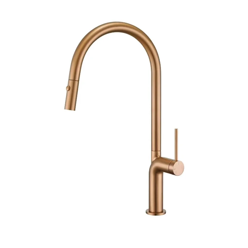 

All-copper pulling kitchen faucet, vegetable basin, dishwasher, sink, retractable universal rotating rose