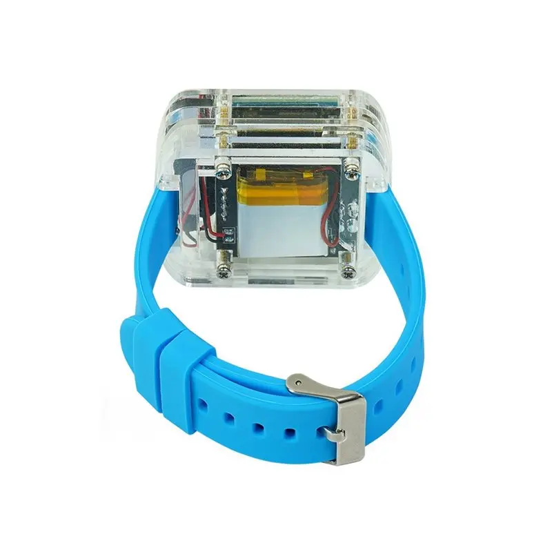 AS95-DIY kit de relógio eletrônico relógio eletrônico kit diy 0.96 Polegada display oled xiaozhi ai relógio de voz inteligente kit diy